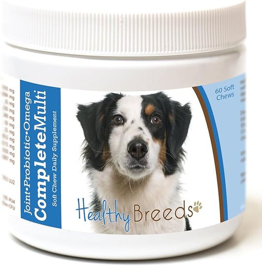 Healthy Breeds Miniature American Shepherd All in One Multivitamin Soft Chew 60 Count