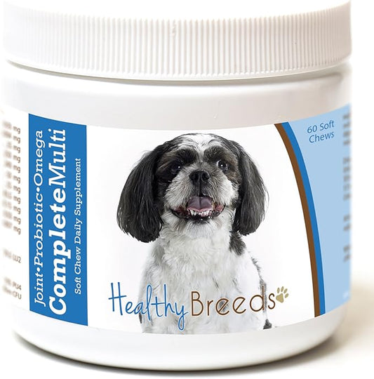Healthy Breeds Shih-Poo All in One Multivitamin Soft Chew 60 Count