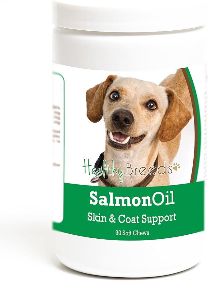Healthy Breeds Chiweenie Salmon Oil Soft Chews 90 Count