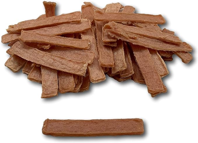 Top Dog Chews - Flat Turkey Tendons for Dogs, 1LB / 16 OZ, Made in The USA, 100% Natural Chew Treats for Dental Care and Stress Relief, Puppy Training Treats for all Breeds