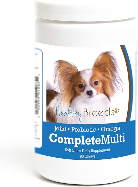 Healthy Breeds Papillon All in One Multivitamin Soft Chew 90 Count