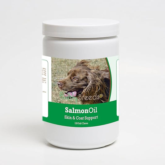 Healthy Breeds Sussex Spaniel Salmon Oil Soft Chews 120 Count