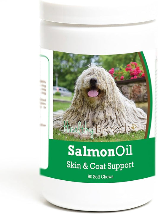 Healthy Breeds Komondorok Salmon Oil Soft Chews 90 Count