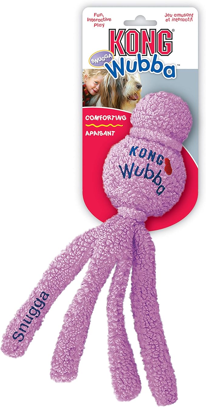 KONG Snugga Wubba Dog Toy, Large, Colors Vary