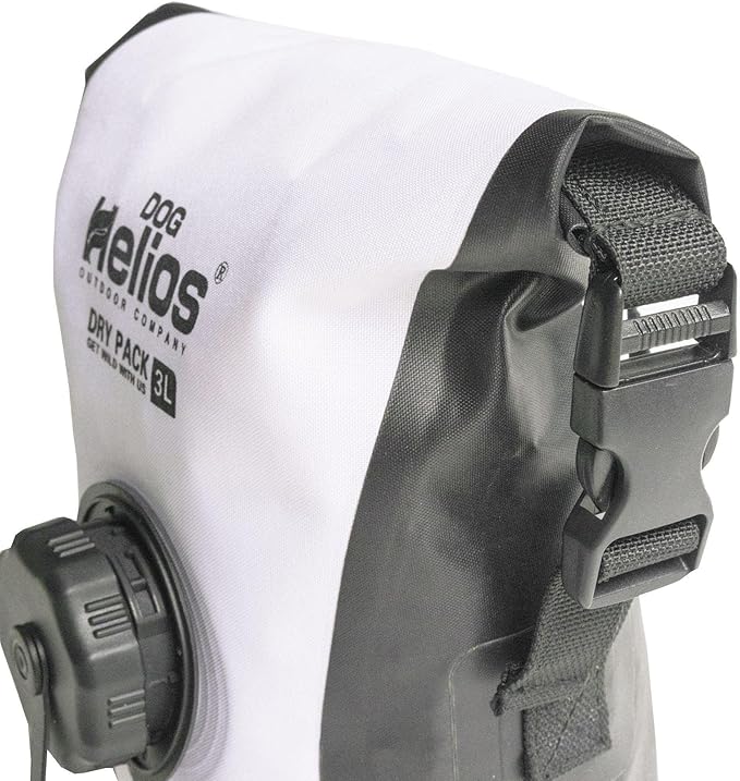 Dog Helios 'Grazer' Waterproof Outdoor Travel Dry Food Dispenser Bag, 3L, Orange