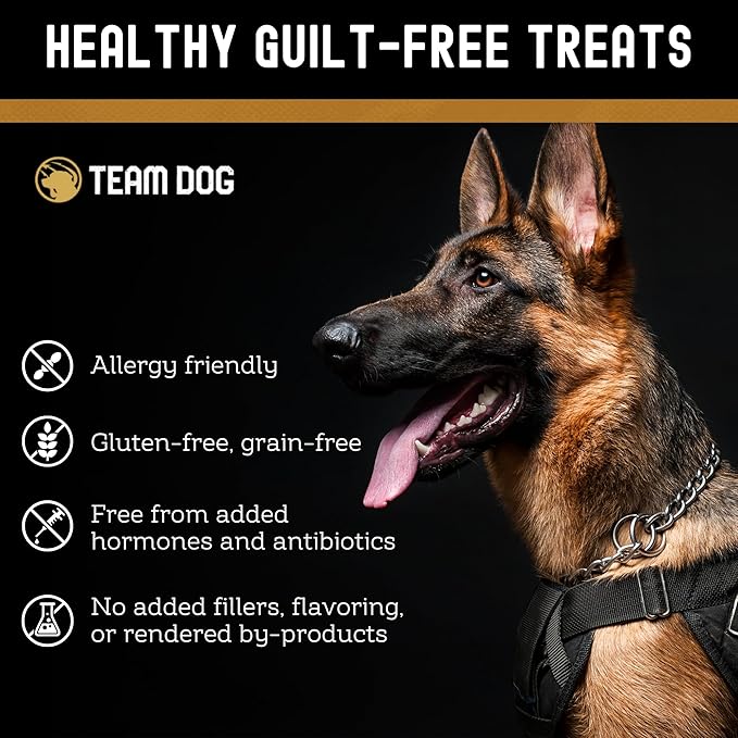 Beef Trachea Dog Chews | Single Ingredient Dog Treat | 100% Freeze Dried Beef Gullet Sticks for Dogs | Supports Healthy Teeth & Gums | All Natural Esophagus Dog Treats Made in USA | 3 Per Bag