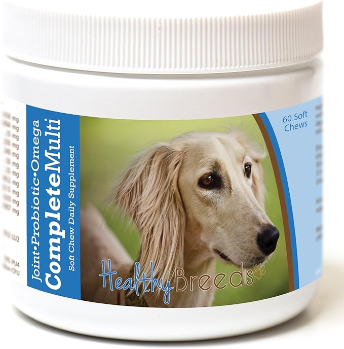 Healthy Breeds Saluki All in One Multivitamin Soft Chew 60 Count