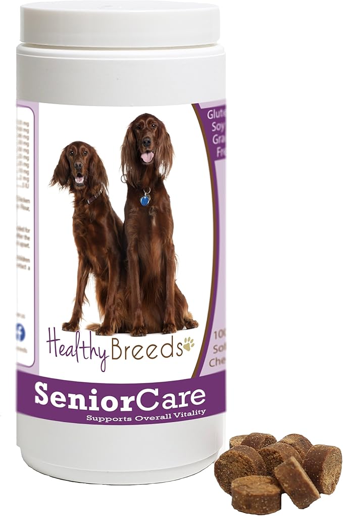 Healthy Breeds Irish Setter Senior Dog Care Soft Chews 100 Count