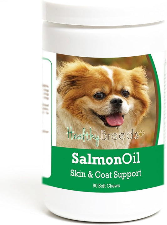 Healthy Breeds Tibetan Spaniel Salmon Oil Soft Chews 90 Count