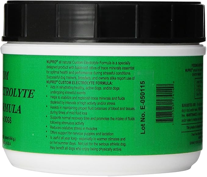 Nupro Custom Electrolyte Formula for Dogs (1 lb)