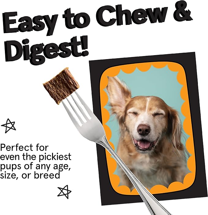 Real Meat Air Dried Dog Food w/Real Venison - 5lb Bag of USA-Crafted Grain-Free Real Meat Dog Food Sourced from Hormone-Free, Free-Range, Grass-Fed Venison - All Natural, High Protein Venison