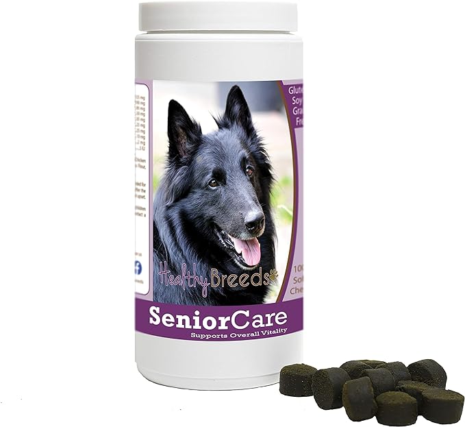Healthy Breeds Belgian Sheepdog Senior Dog Care Soft Chews 100 Count