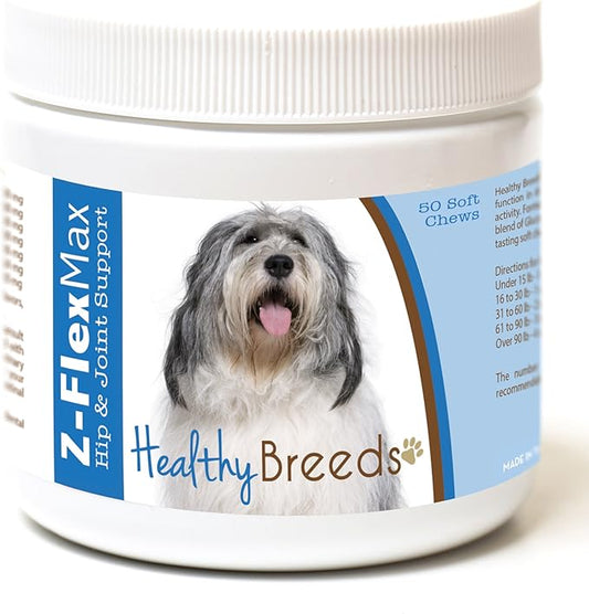 Healthy Breeds Polish Lowland Sheepdog Z-Flex Max Hip and Joint Soft Chews 50 Count