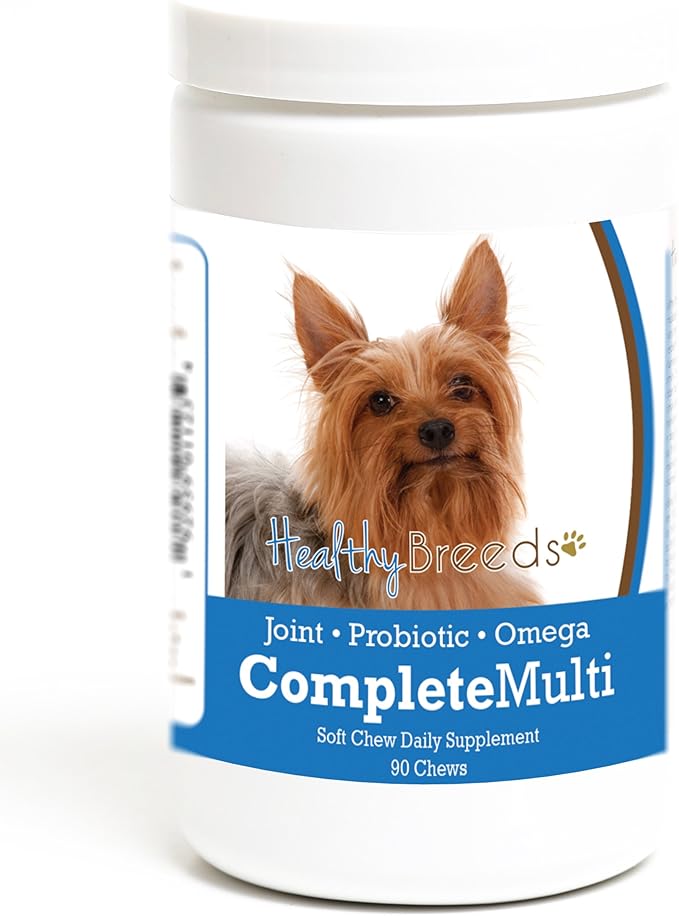 Healthy Breeds Silky Terrier All in One Multivitamin Soft Chew 90 Count