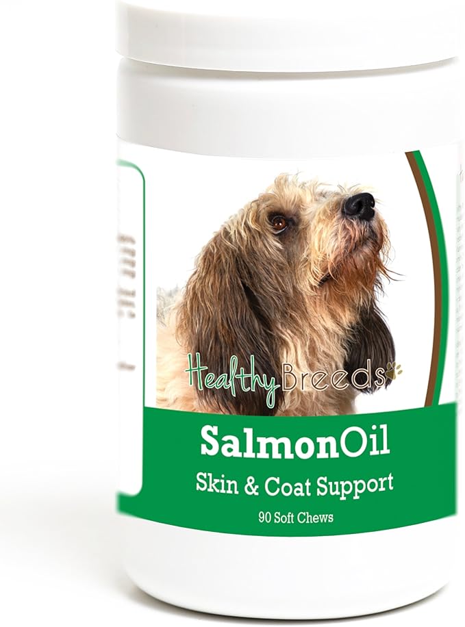 Healthy Breeds Petits Bassets Griffons Vendeen Salmon Oil Soft Chews 90 Count