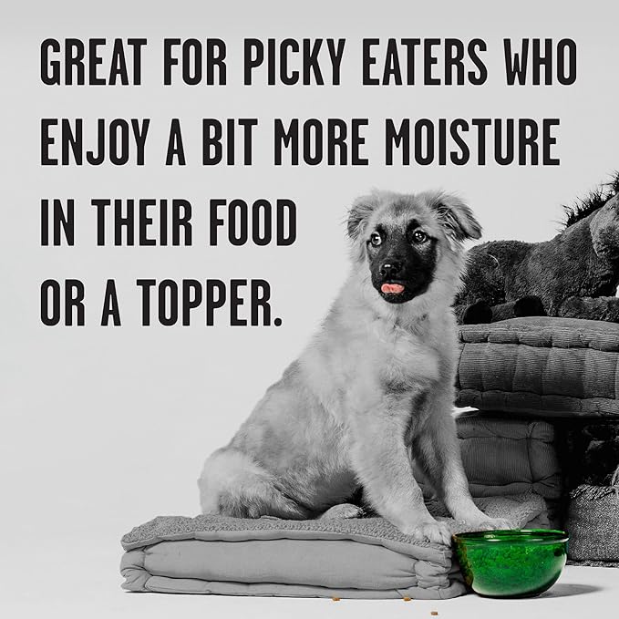BIXBI Rawbble Grain-Free Canned Wet Dog Food for Puppies, Turkey Recipe, 12.5 oz. Cans (Pack of 12)