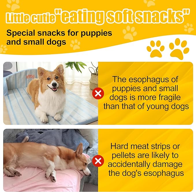 Dog Treats Chicken Rings, Single Ingredient Natural Chews, High Protein & Grain Free Training Treats for All Dogs, 11.6 oz
