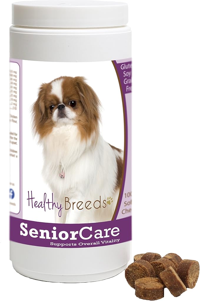 Healthy Breeds Japanese Chin Senior Dog Care Soft Chews 100 Count