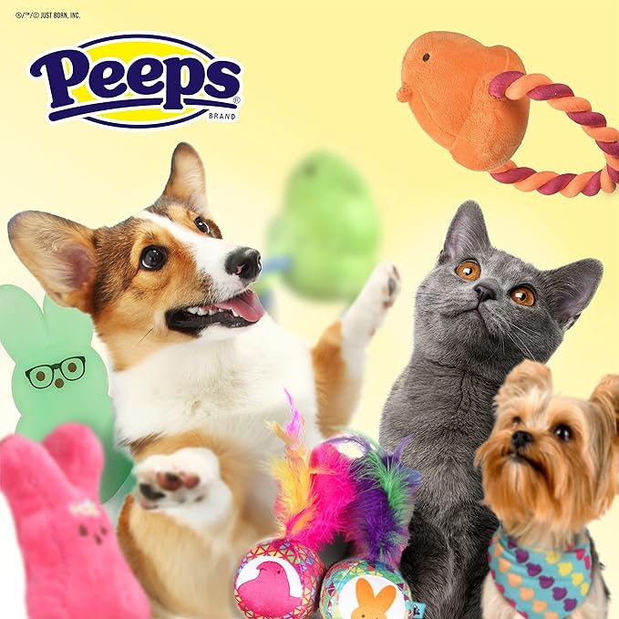 Peeps for Pets Peeps Bunny Costume for Dogs, Small | Halloween and Easter Costume for Small Dogs | Pet Costume Available in A Variety of Sizes, Please See Sizing Chart for More Details