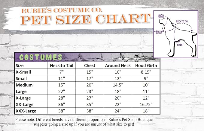 Rubie's Disney: Nightmare Before Christmas Costume Accessory for Pets, Jack Skellington, S-M (200185_S-M)