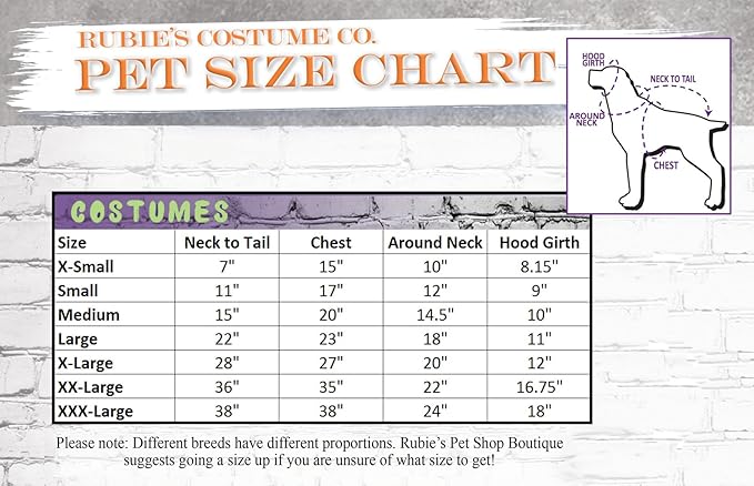 Rubie's Squirrel Pet Costume, Medium, Multicolor