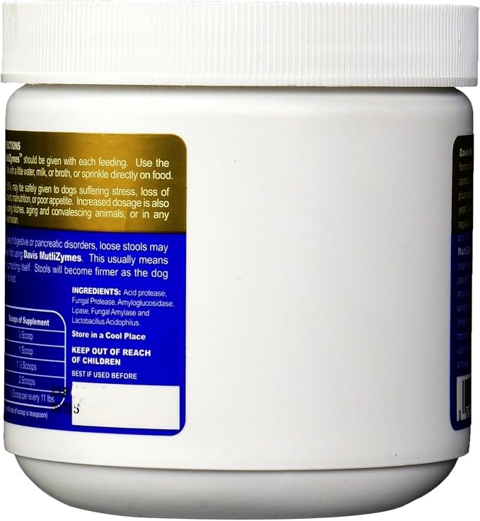 Davis MultiZymes Nutritional Supplement, 14 oz