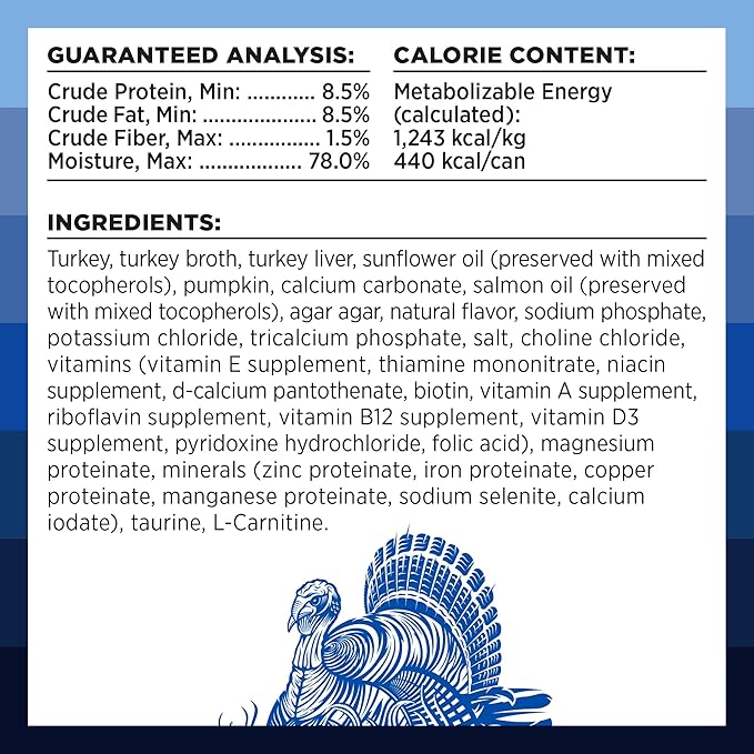 BIXBI Rawbble Grain-Free Canned Wet Dog Food for Puppies, Turkey Recipe, 12.5 oz. Cans (Pack of 12)