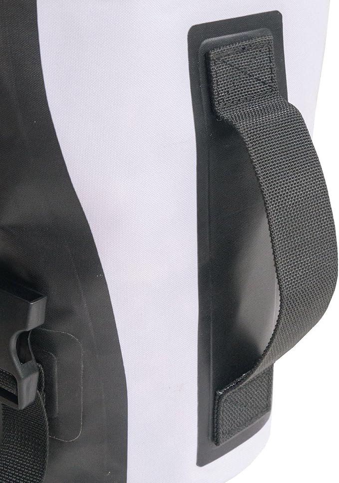 Dog Helios 'Grazer' Waterproof Outdoor Travel Dry Food Dispenser Bag, 3L, White