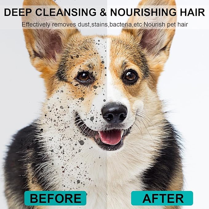 48 Pack Cleaning Glove for Dogs Cats and Pets Bathing Wipes Dry Cleaning Gloves Grooming Wipes Grooming for Dog and Cat Daily Care and Traveling