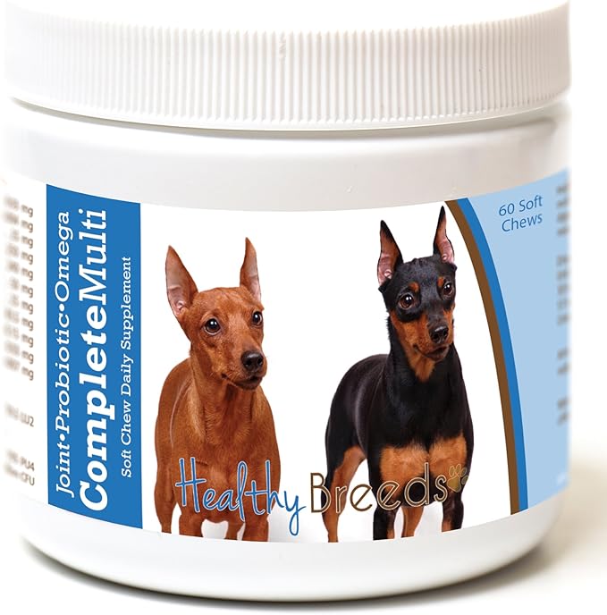 Healthy Breeds Miniature Pinscher All in One Multivitamin Soft Chew 60 Count
