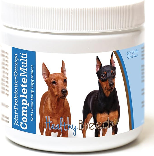 Healthy Breeds Miniature Pinscher All in One Multivitamin Soft Chew 60 Count