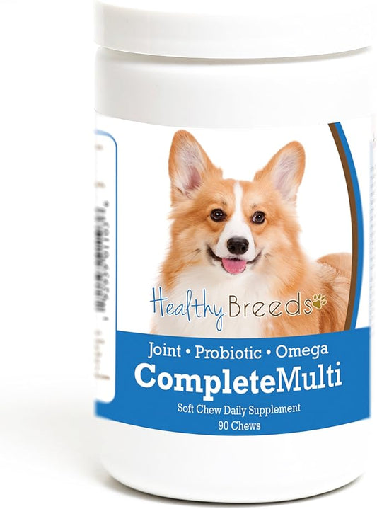 Healthy Breeds Pembroke Welsh Corgi All in One Multivitamin Soft Chew 90 Count