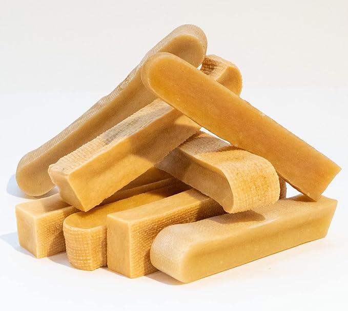 EcoKind Yak Cheese Dog Chews | 3 lb. Bag | Healthy Dog Treats, Odorless Dog Chews, Rawhide Free, Long Lasting Dog Bones for Aggressive Chewers, Indoors & Outdoor Use, Made in The Himalayans