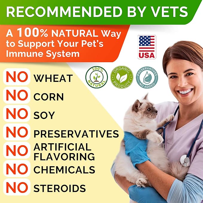 StrellaLab Cat Probiotic Powder — Probiotics for Cats with Diarrhea, Cat Probiotics for Indoor Cats, Health Supplies Food Supplement, Pet Probiotics, Cat Digestive Support, Constipation Relief Treats
