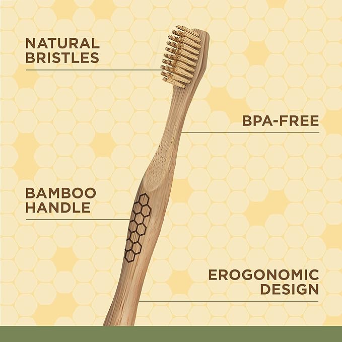 Burt's Bees for Pets Care+ Oral Care Kit, Gum Soothing Dog Toothpaste with Hemp Seed Oil and Bamboo Dog Toothbrush - Dog Tooth Brushing Kit for Dog Dental Care from Burt's Bees