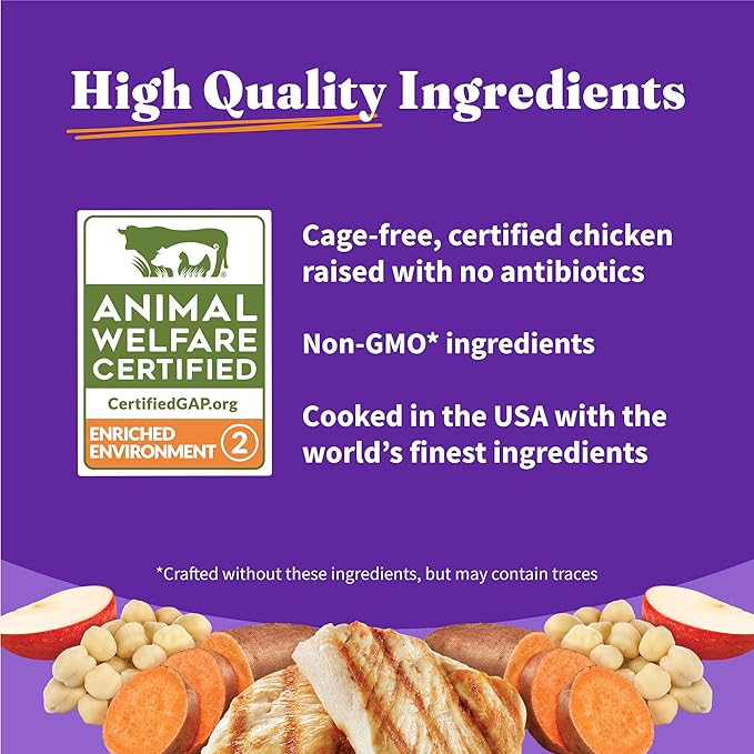 Halo Holistic Small Breed Grain Free Cage-free Chicken & Sweet Potato Recipe 3.5 lb