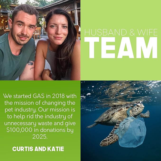 G.A.S Plant-Based Full Body Pet Wipes for Dogs & Cats - Vet-Designed & Hypoallergenic Dog Wipes - Cleaning & Deodorizing Wipes for Pets - Wood-Based & Earth-Friendly - Pack of 200 Wipes