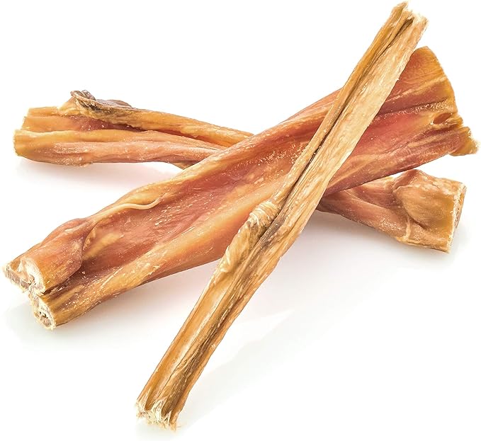 Best Bully Sticks 5-6 Inch 100% Natural Beef Bladder Sticks Dog Treats (30 Pack) - Single-Ingredient Dental Health Dog Chews - Safe Alternative to Rawhide