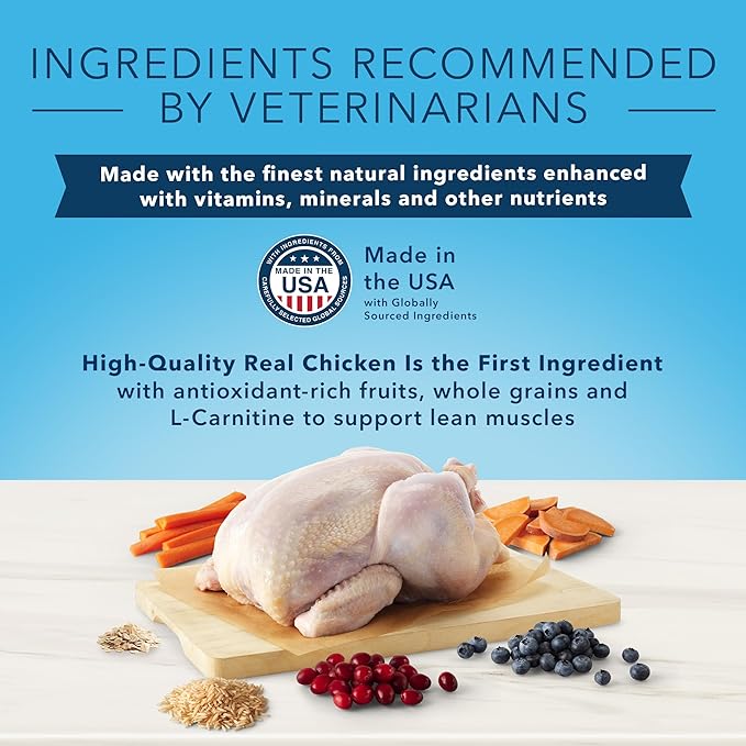 Blue Buffalo True Solutions Best Life Natural Medium Breed Adult Dry Dog Food, Chicken 24-lb
