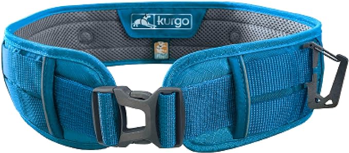 Kurgo RSG Utility Belt, Adjustable Dog Running Belt, Hands Free Running Belt for Running, Walking, Hiking