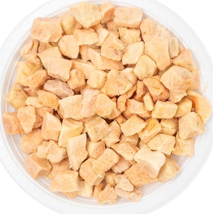 hotspot pets Freeze Dried Salmon Treats for Cats & Dogs -Made in USA-1LB BIG BAG -Resealable-Single Ingredient All Natural Grain-Free- Perfect for Training, Topper or Snack (Salmon Poke)