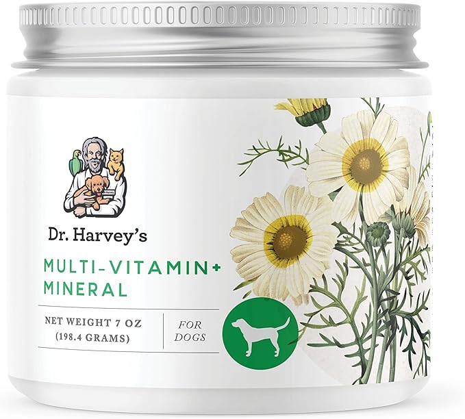 Dr. Harvey's Herbal Multi-Vitamin and Mineral Supplement for Dogs (7 Ounces)