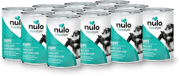 Nulo Freestyle All Breed Wet Canned Dog Food for Puppies, Premium All Natural Grain-Free, High Animal-Based Protein
