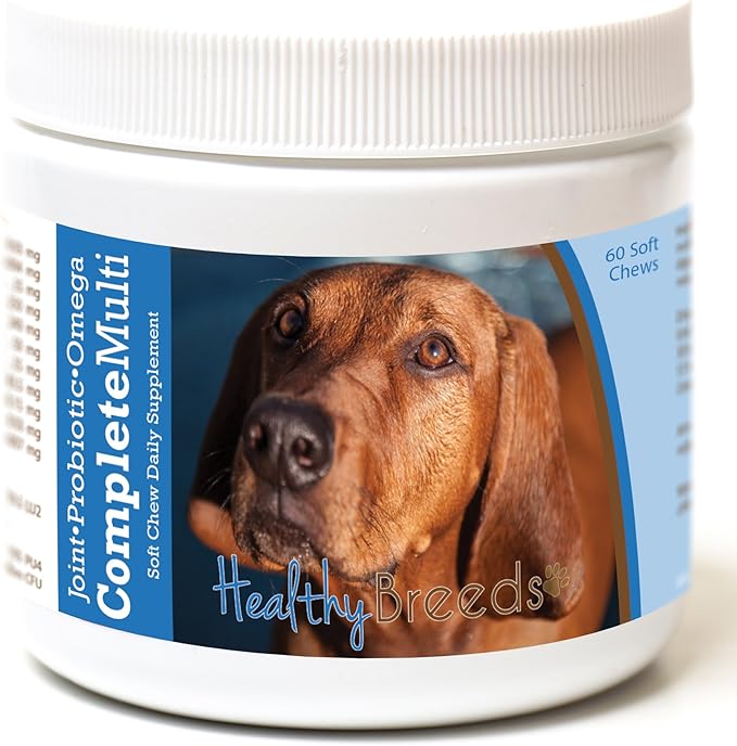 Healthy Breeds Redbone Coonhound All in One Multivitamin Soft Chew 60 Count