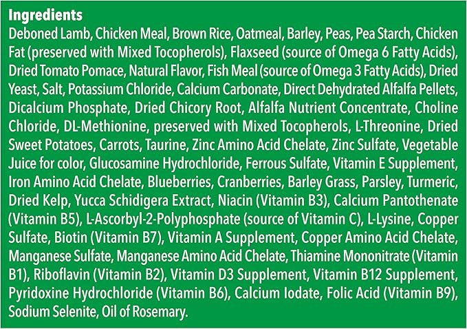 Blue Buffalo Life Protection Formula Natural Adult Dry Dog Food, Lamb and Brown Rice 34-lb