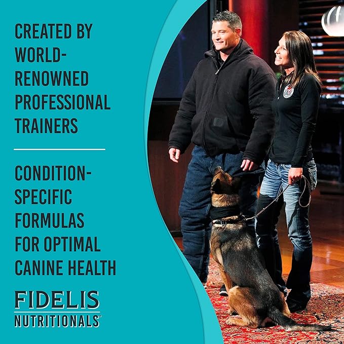 FIDELIS Skin and Coat Supplement for Dogs (120 Vitamin Soft Chews), Made in USA, Vitamin E & Salmon Oil, Omega 3-6-9 Fatty Acids, Healthy Skin and Lustrous Coat, Veterinarian Formulated