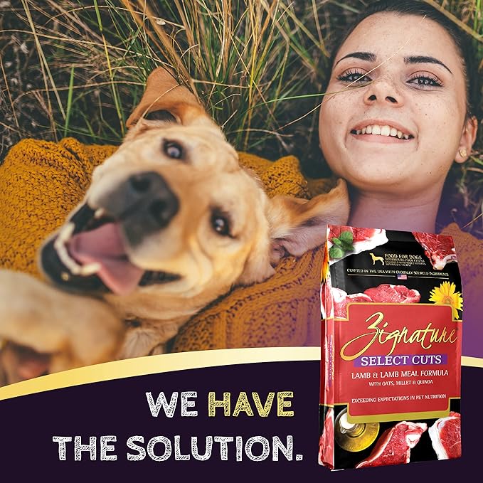 Zignature Select Cuts Lamb Formula Dry Dog Food 25lb