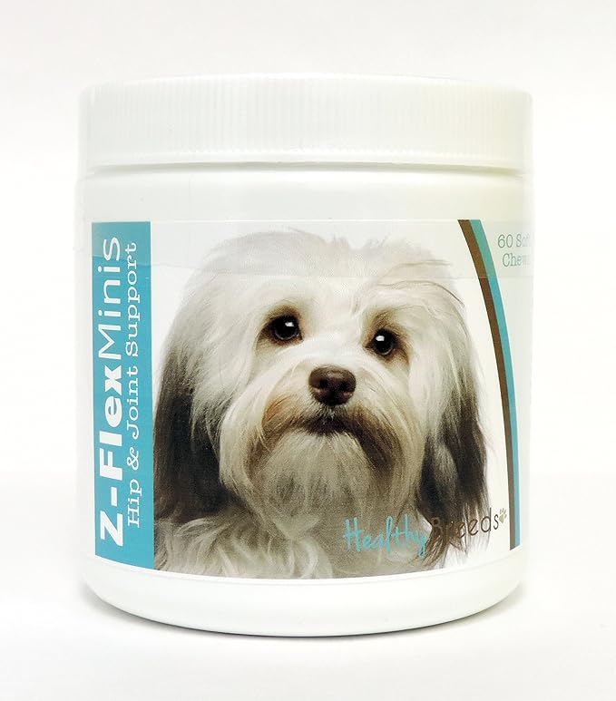 Healthy Breeds Havanese Z-Flex Minis Hip and Joint Support Soft Chews 60 Count