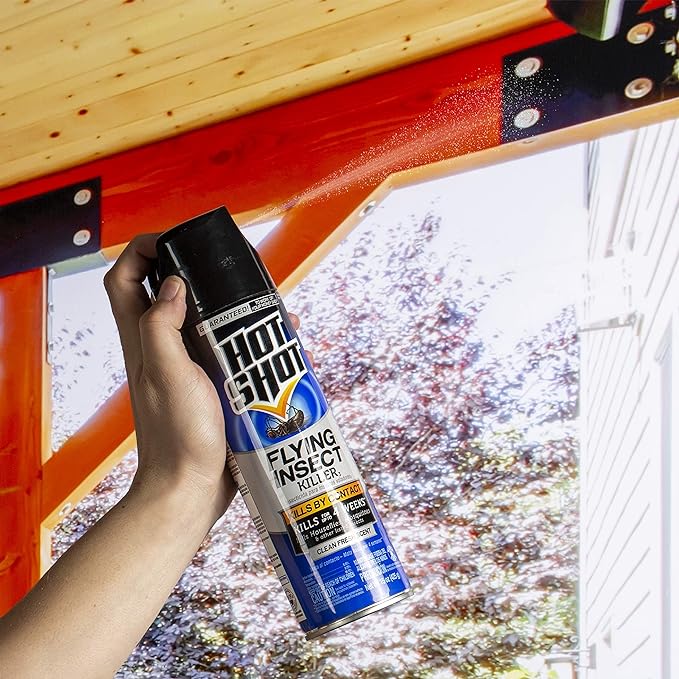 Hot Shot Flying Insect Killer3 (Aerosol) (Pack of 12) 15 oz