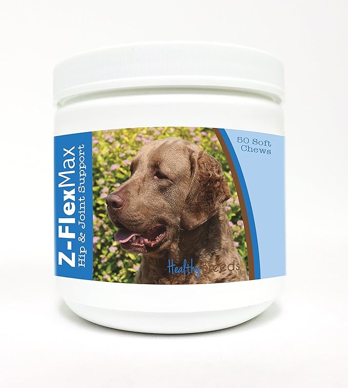 Healthy Breeds Chesapeake Bay Retriever Z-Flex Max Hip and Joint Soft Chews 50 Count
